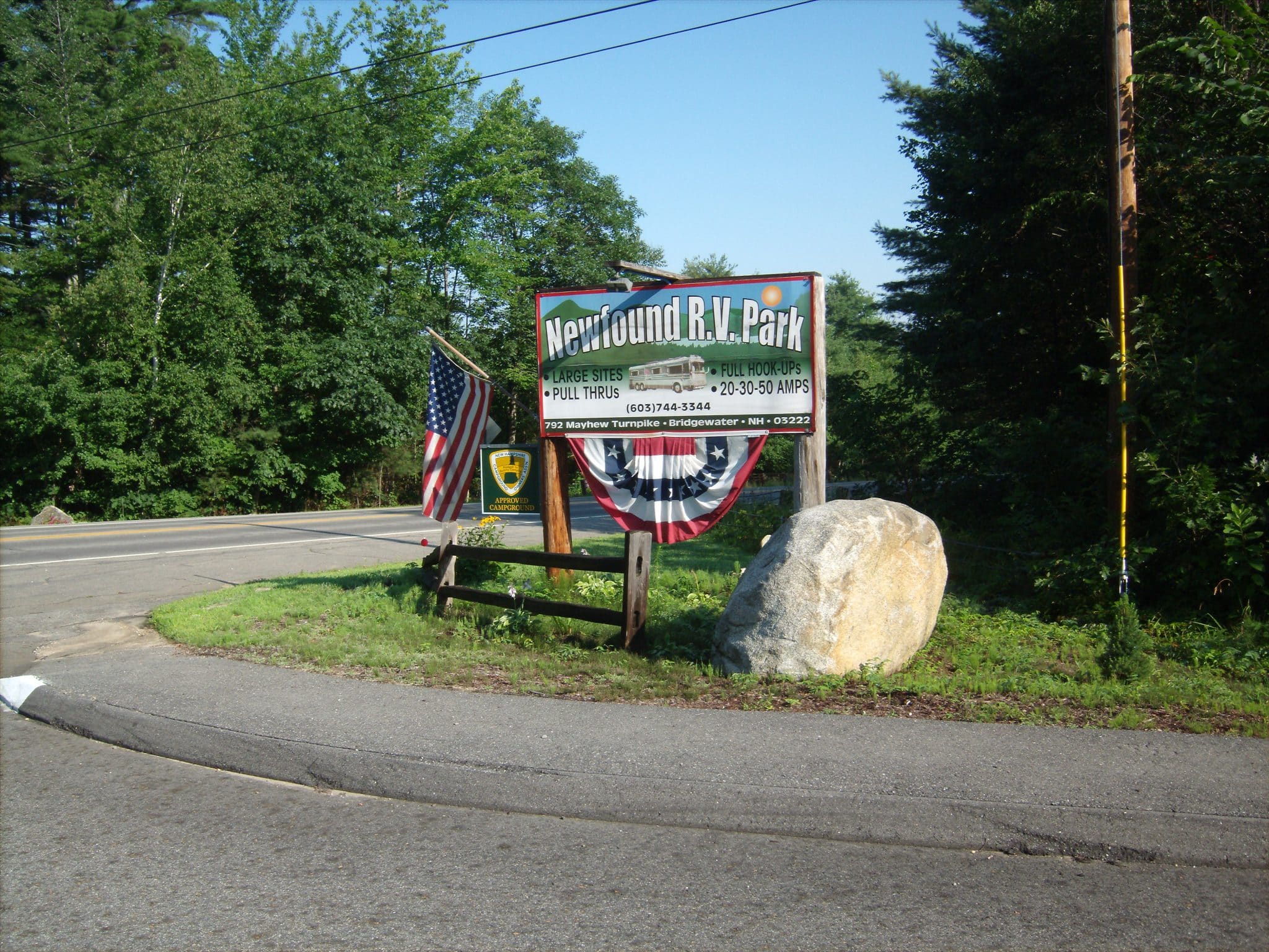 Newfound RV Park Bridgewater, NH